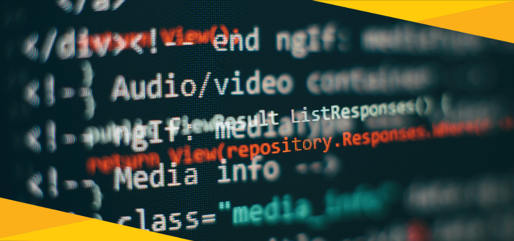 Linux Training USA from Yellow Tail Tech, lines of code on a screen